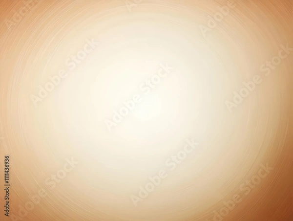 Fototapeta Soft, warm gradient background with circular motion, ideal for design or artistic projects.