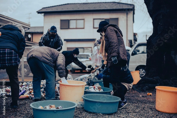 Obraz 空き缶回収