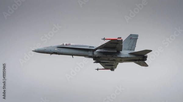 Fototapeta Jet fighter aircraft