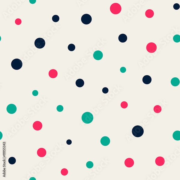 Fototapeta Seamless dots pattern