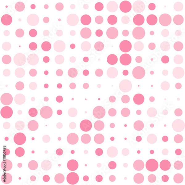 Fototapeta Seamless polka dot pattern