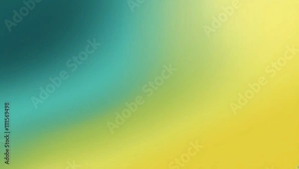 Fototapeta Abstract green and yellow gradient background 