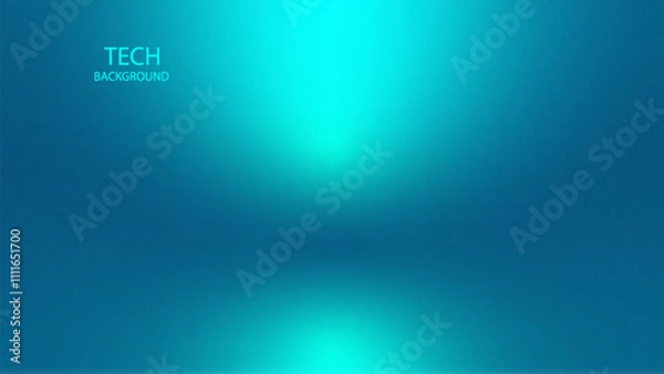 Fototapeta Light glowing. Abstract background. Green Blue Colour Gradient. Monitor display tech wallpaper. Neon light. Future technology.