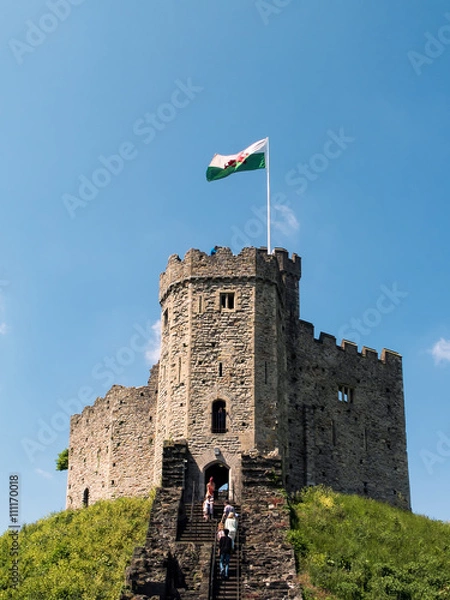 Obraz Cardiff Castle keep