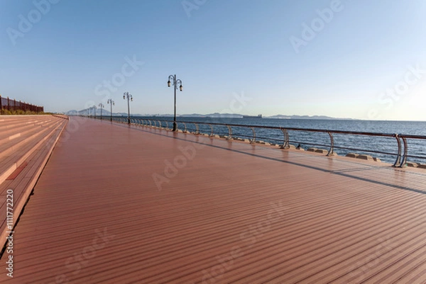 Obraz pier on the beach