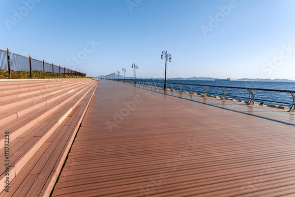 Obraz boardwalk in the beach