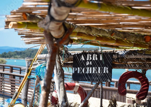 Fototapeta Abri de pecheur
