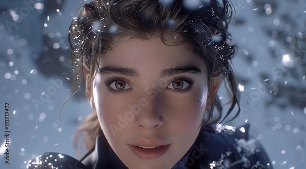 Fototapeta telecommunication satellite,