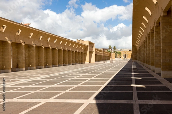 Obraz Gibellina New City, modern square - The Square System by Thermes-Purini, Trapani
