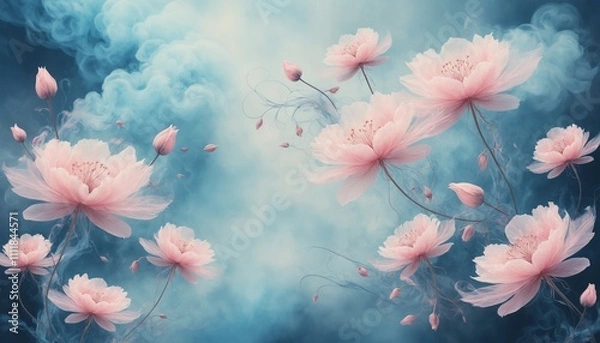 Obraz background with flowers