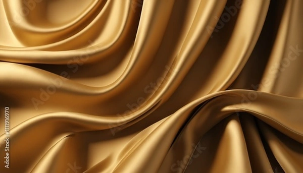 Obraz golden silk background
