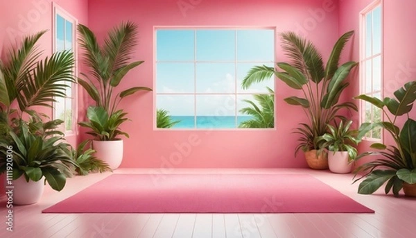 Obraz modern living room