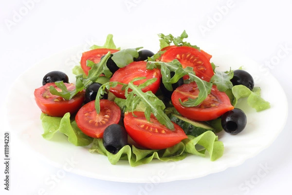 Obraz Fresh mixed vegetables salad
