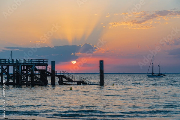 Fototapeta Plage des Dames, île de Noirmoutier