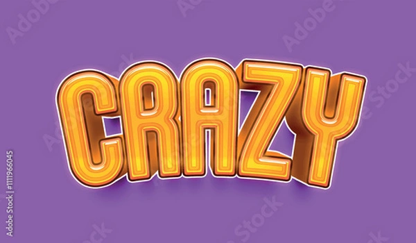 Obraz 3D TEXT EFFECT 