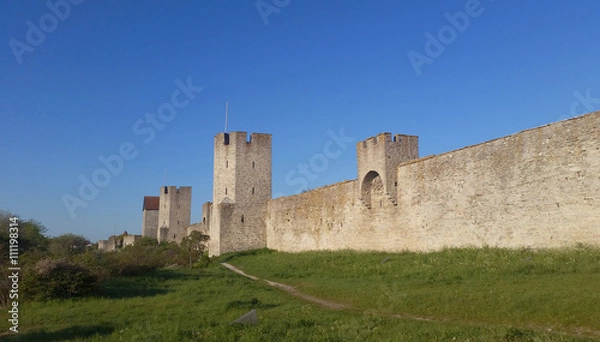 Fototapeta Visby ringmur