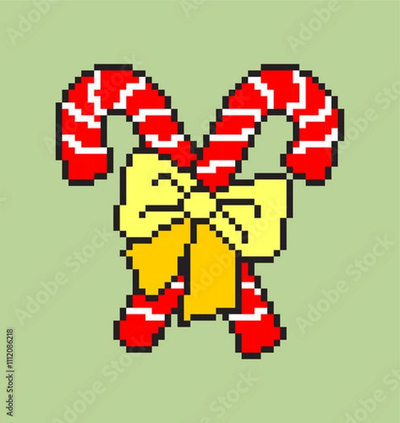 Fototapeta candy cane.