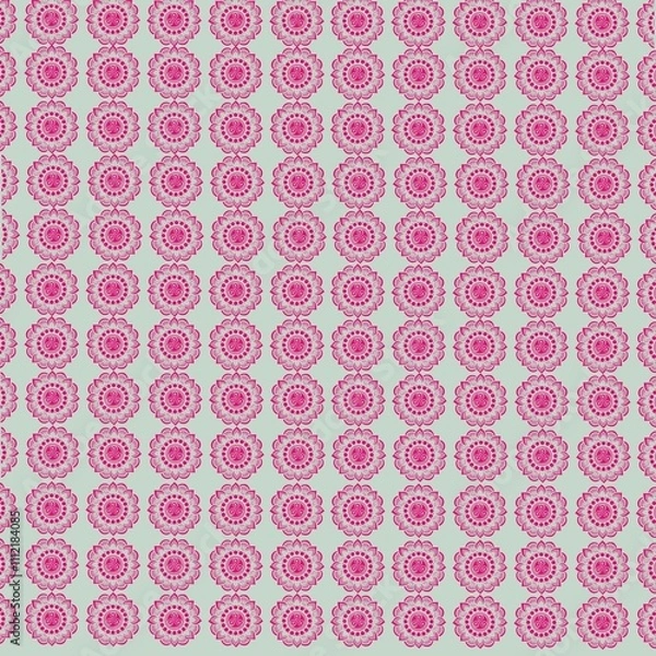 Fototapeta seamless pattern with hearts