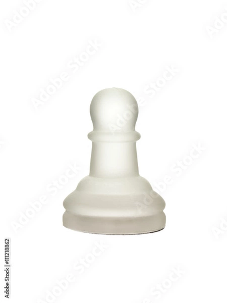Fototapeta close-up image of chess pawn.