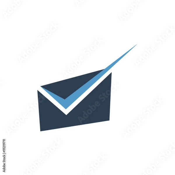 Obraz Mail vector logo icon
