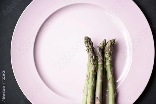 Obraz Fresh green asparagus