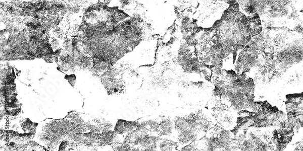 Fototapeta Abstract old grunge and crack wall texture .white and gray scratched sketch vintage grunge paper texture .dirty concrete wall texture vector grunge backdrop background design .