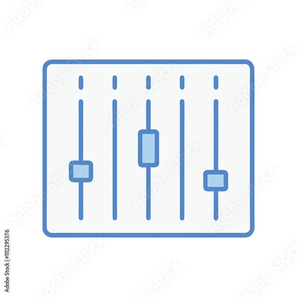 Obraz Volume vector icon design on white background