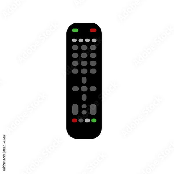 Fototapeta Professionally drawn remote control illustration