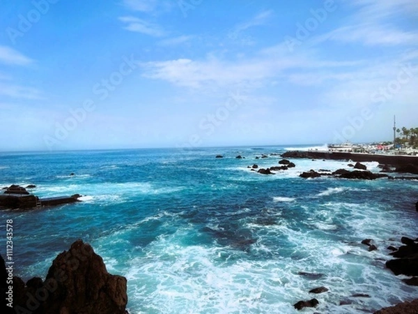 Fototapeta Puerto de la Cruz auf Teneriffa in Spanien