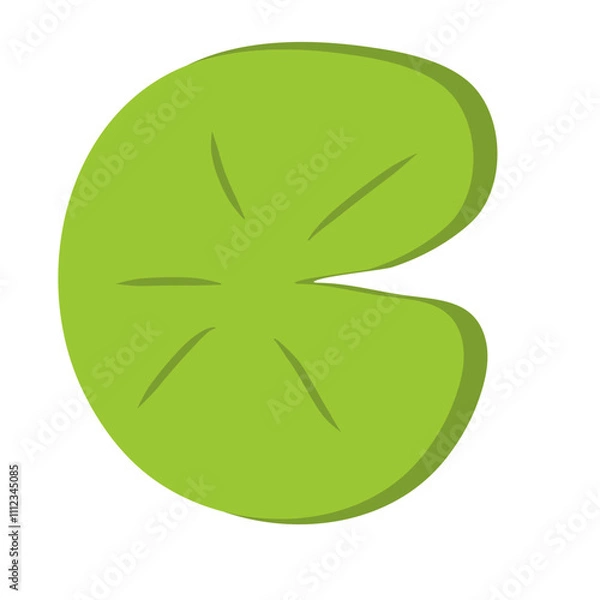 Obraz water lily leaf