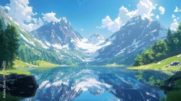 Obraz Geographical features