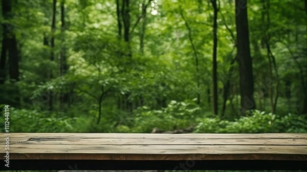 Fototapeta backdrop background with wood table