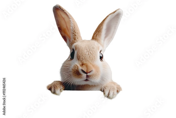 Fototapeta a close up of a rabbit