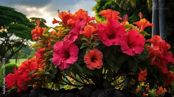 Obraz kukui hawaii trees