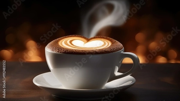 Fototapeta espresso coffee elements