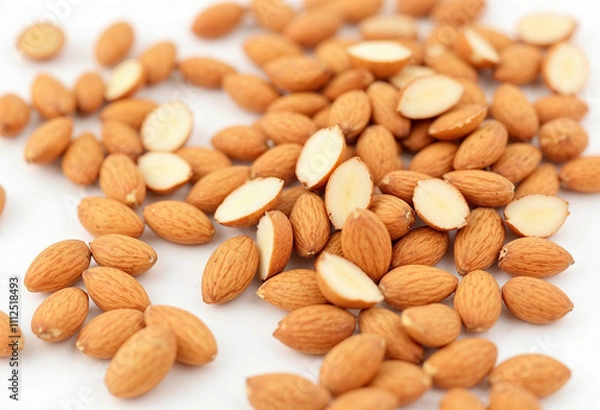 Obraz almonds in a bowl