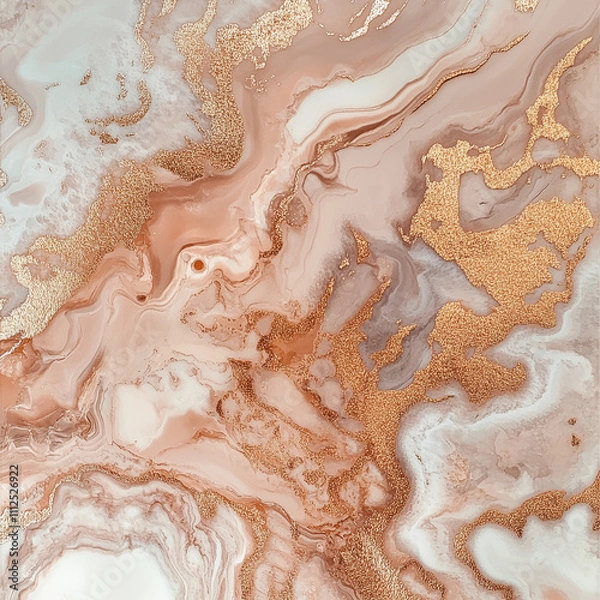 Obraz Backgrounds Rose Gold Marble Background