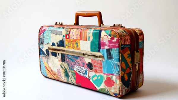 Fototapeta Personalize and Decorate Your Luggage with Creative Touches.