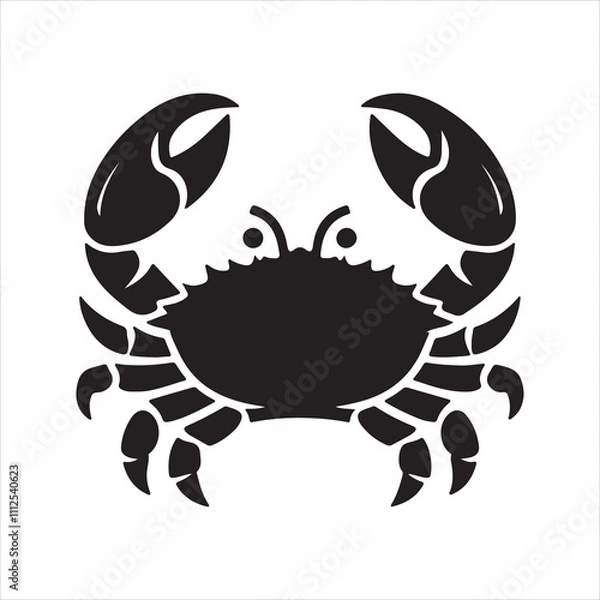 Obraz crab on white