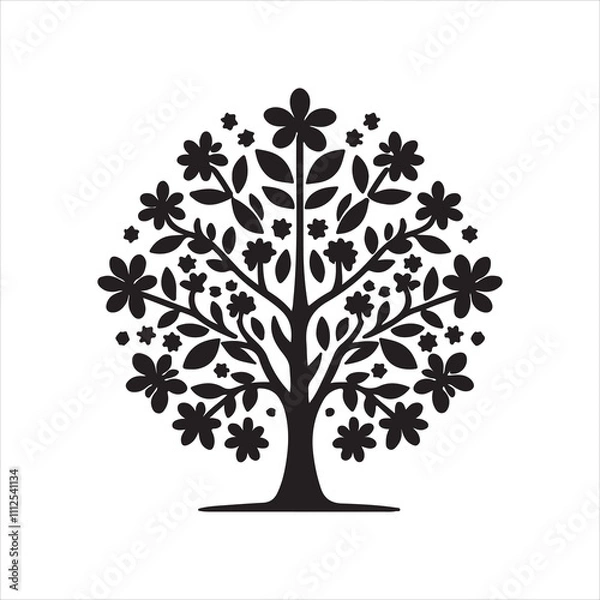 Fototapeta tree with leaves