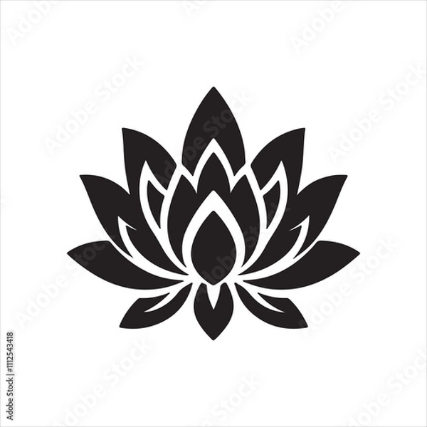 Obraz lotus flower isolated on white