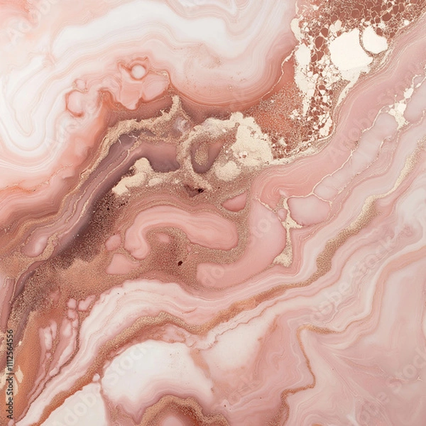 Obraz Backgrounds Rose Gold Marble Background