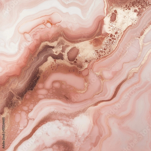 Obraz Backgrounds Rose Gold Marble Background