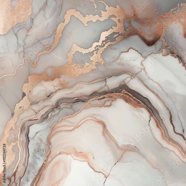 Obraz Backgrounds Rose Gold Marble Background