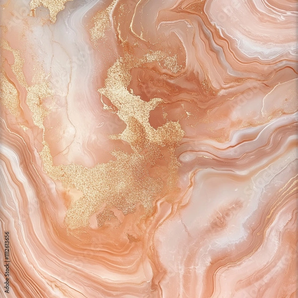 Obraz Backgrounds Rose Gold Marble Background