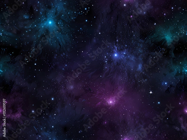 Fototapeta Vibrant, radiant purple energy swirls and pulses through the air, taking on a life of its own with wispy tendrils and Electric blue highlights that evoke a sense of dynamism and otherworldly power