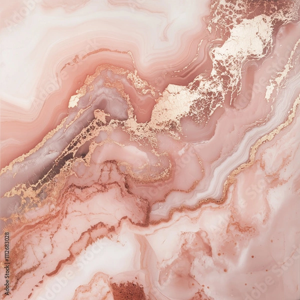 Obraz Backgrounds Rose Gold Marble Background