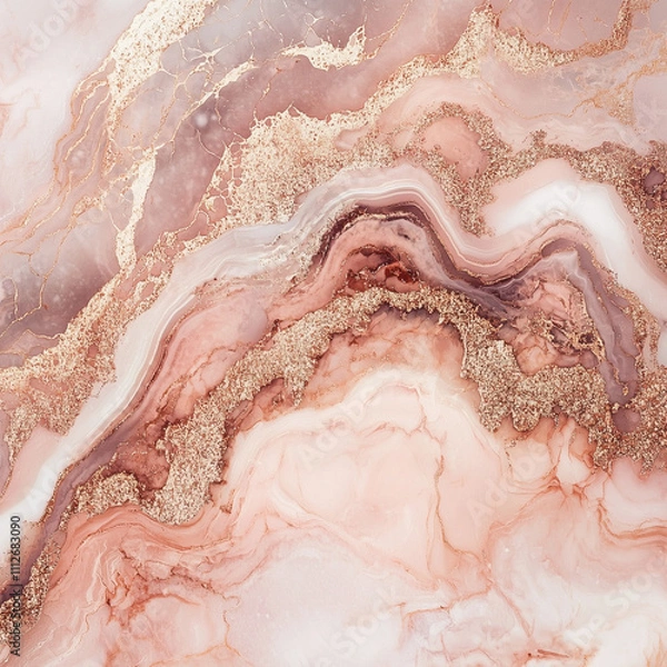 Obraz Backgrounds Rose Gold Marble Background