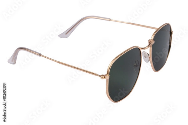 Obraz Aviator sunglasses isolated on white background.