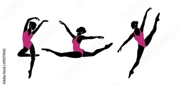 Obraz Ballerina Silhouette